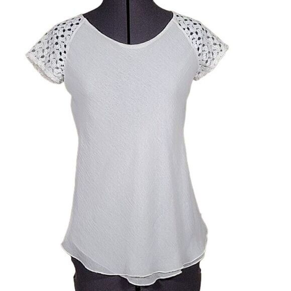 Kokoon Sheer Layered Blouse Sz XS - Picture 1 of 7